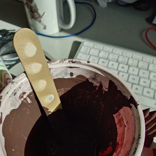 Layering up the colours