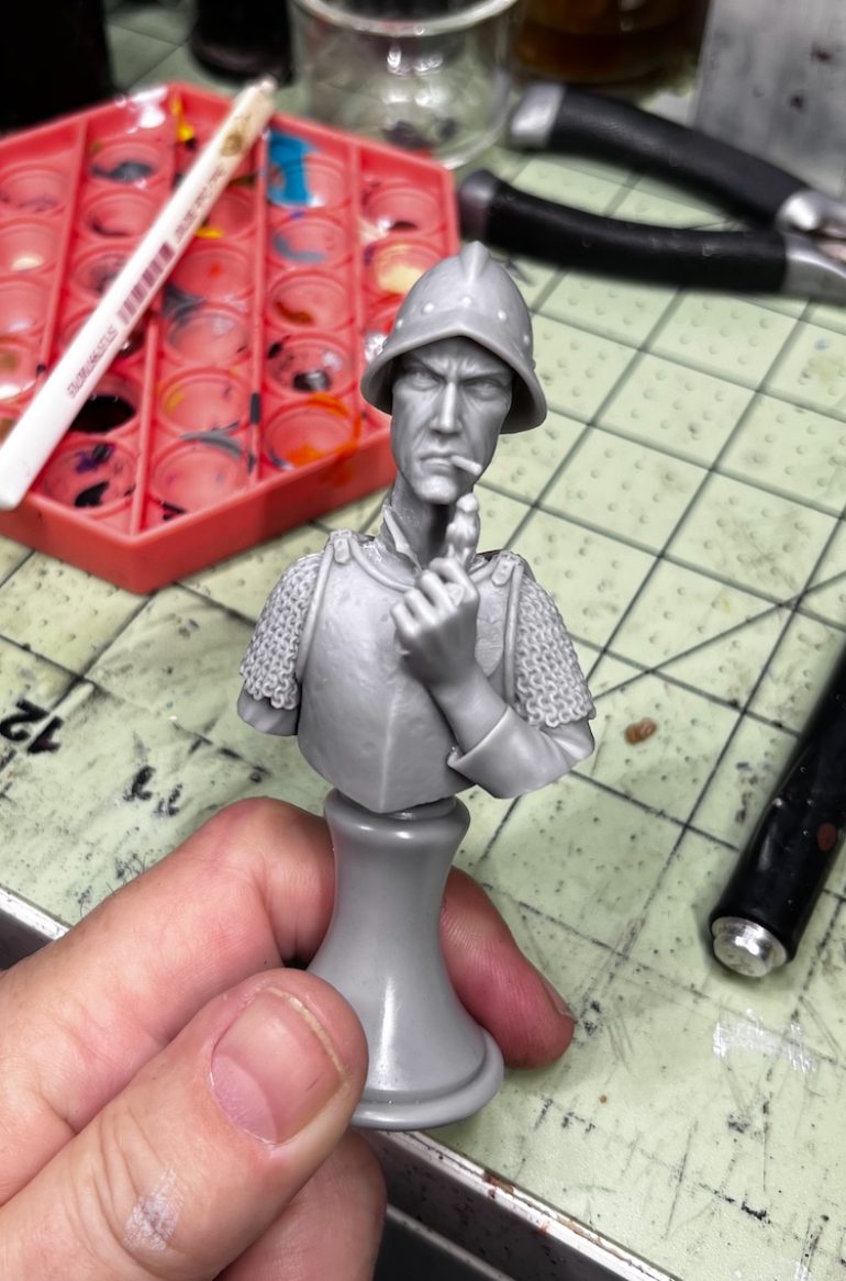 Commander Vimes of the Anhk-Morpork watch.