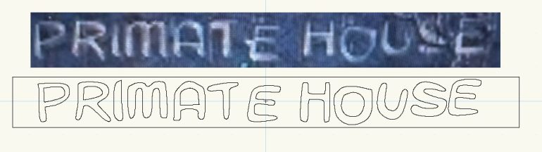 A friend of mine who can do things on computers recreated the sign for me