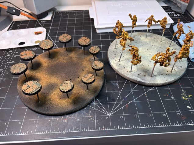 Bases done; defining wash on Cult