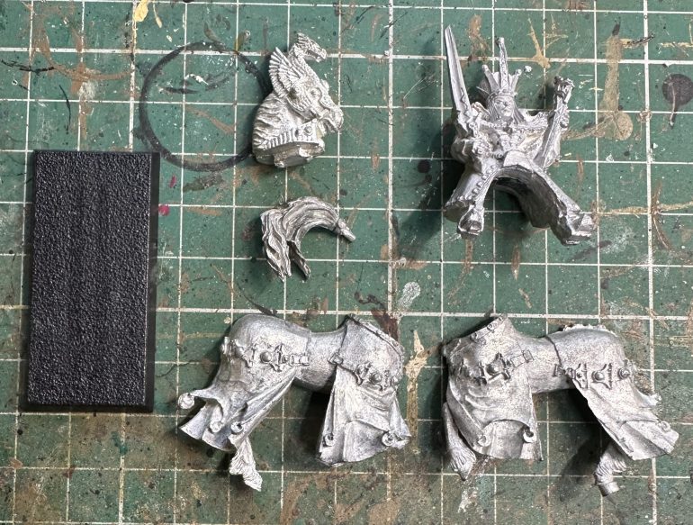 Miniature hospital and a kit bash Ice Queen