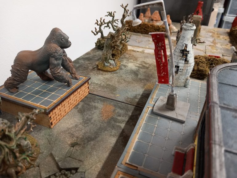 Works well as a statue with some citadel trees