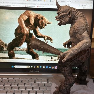 A Giant Cyclops. Run!