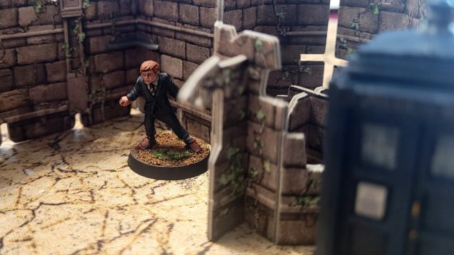 Turlough spend most of the game skulking in the shadows, which was also on-brand.