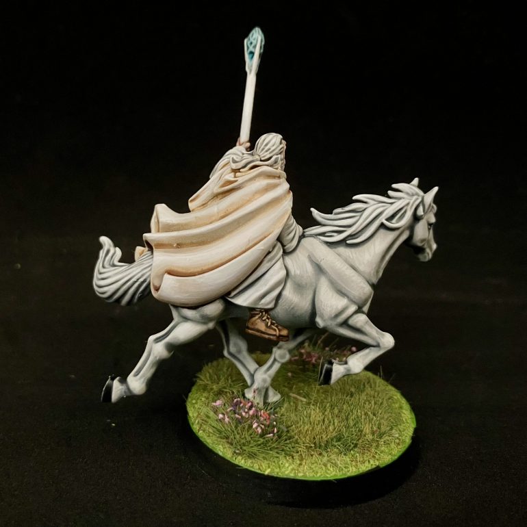 Rear view of Gandalf on Filofax