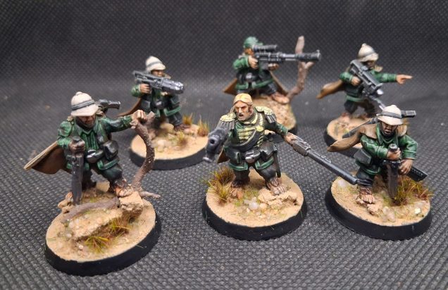 Pratorian ratlings squad, gaunts ghosts proxy