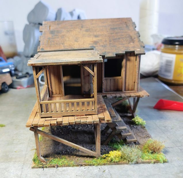 Hot of the Presses, Far East Huts finally done.