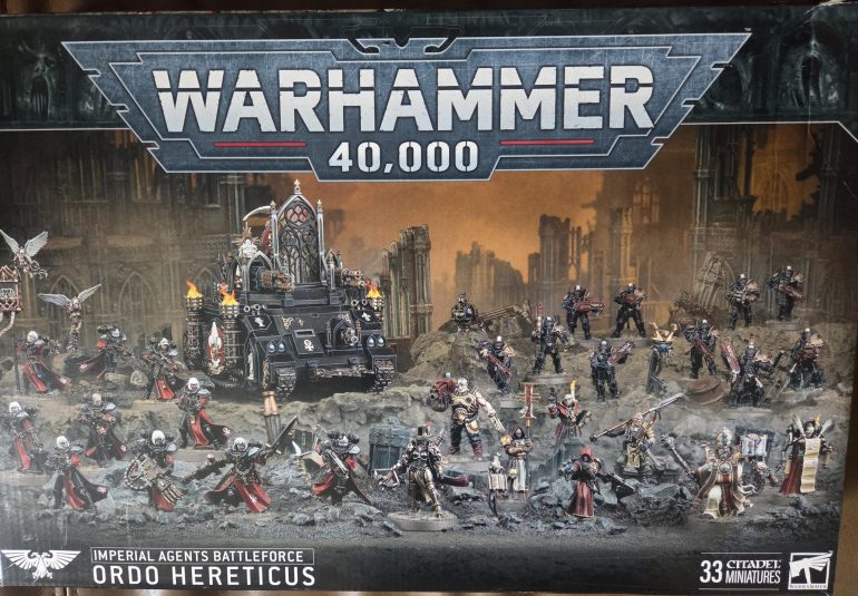 The army box, so far untouched.