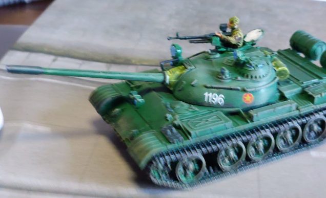 Back to Vietnam and Black Suns, NVA armour.