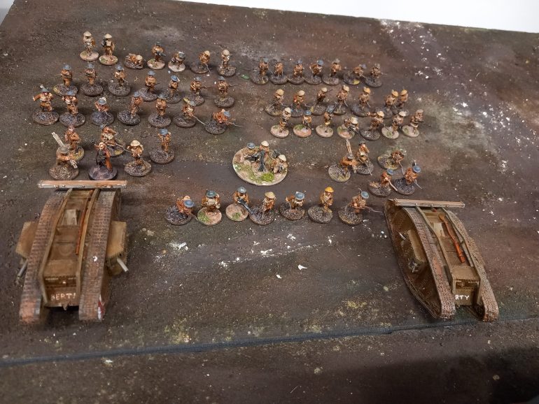 Male and female tanks 