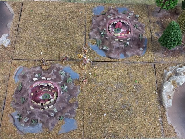 Much more interesting difficult terrain than the average pool of water