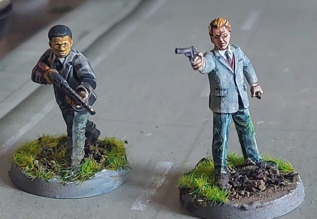 Some Old Bill, and a couple of 'Heroes'.