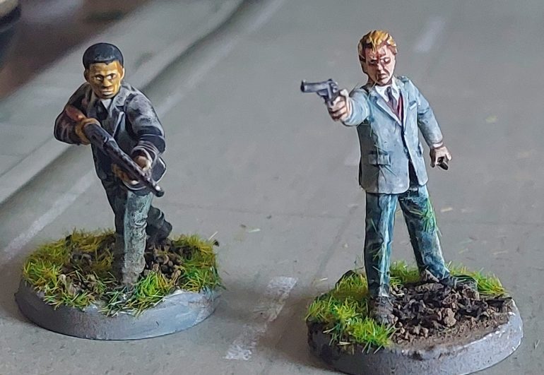 Some Old Bill, and a couple of 'Heroes'.