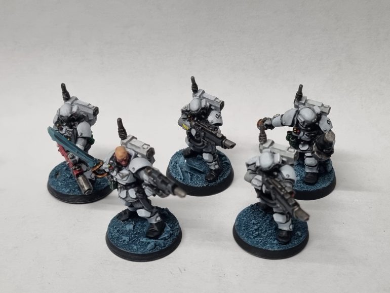 Kasrkin Squads Complete