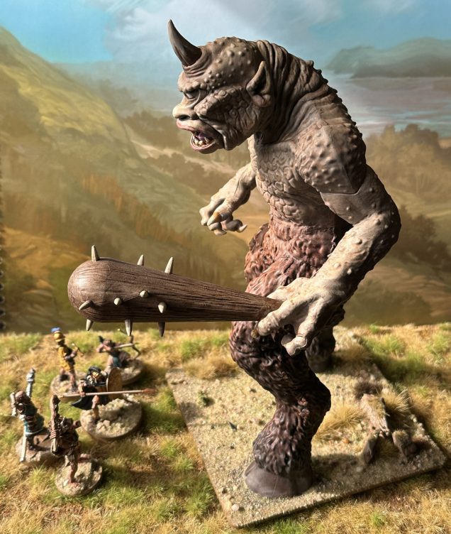 A Giant Cyclops. Run!