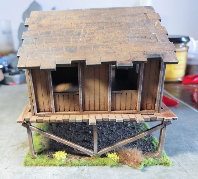 Hot of the Presses, Far East Huts finally done.