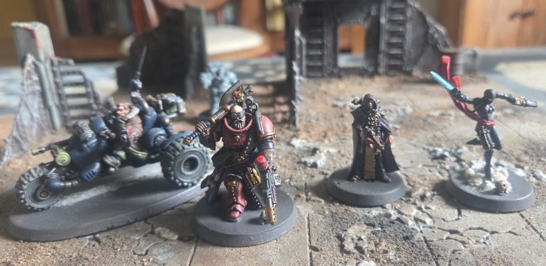 Jaq Draco and his entourage as they were at the beginning of this week.