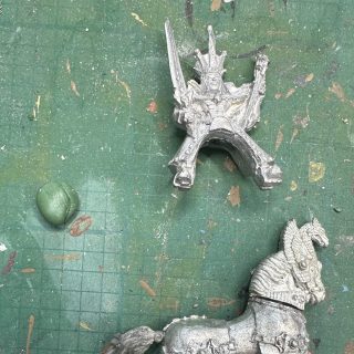 Miniature hospital and a kit bash Ice Queen