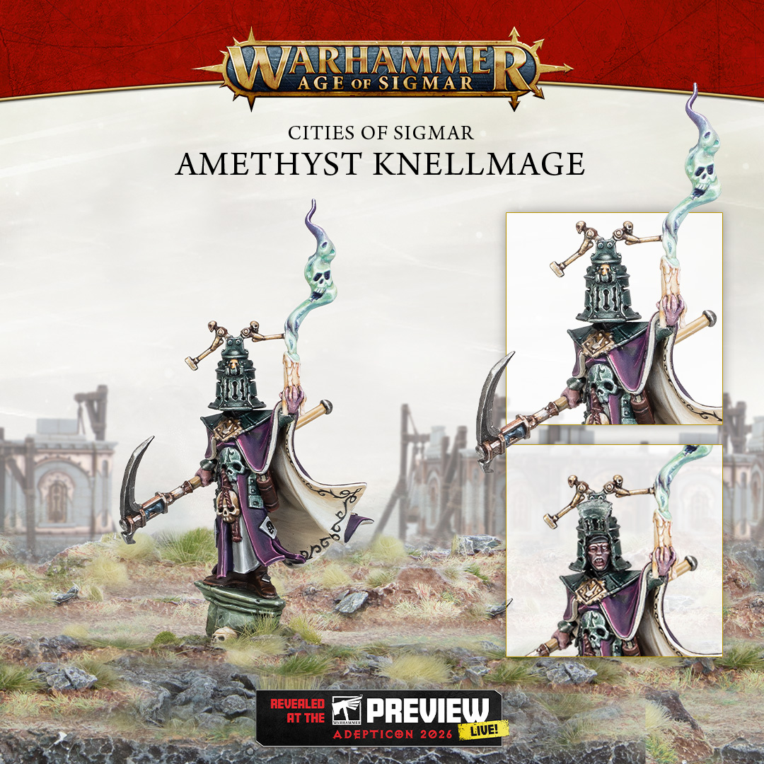 Amethyst Knellmage - Warhammer Age of Sigmar