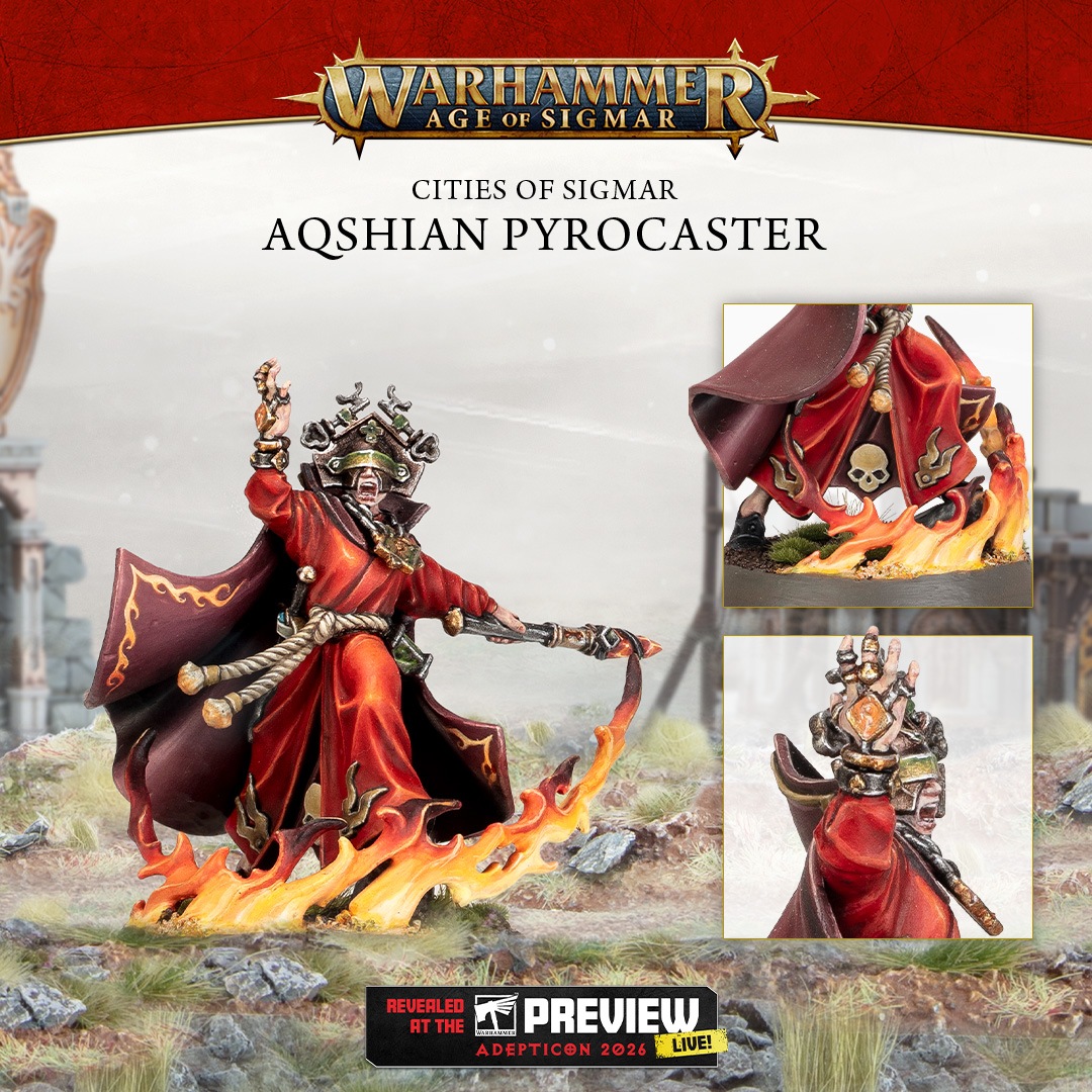 Aqshian Pyrocaster - Warhammer Age of Sigmar