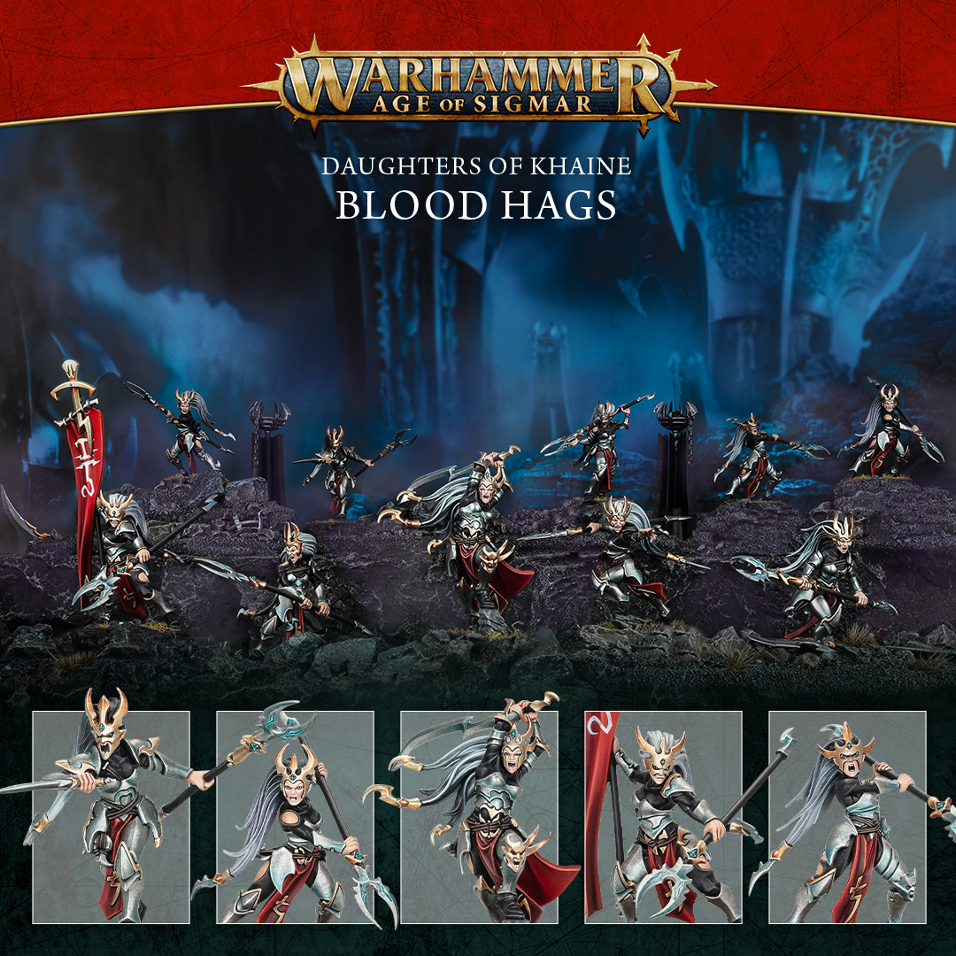 Blood Hags - Warhammer Age of Sigmar