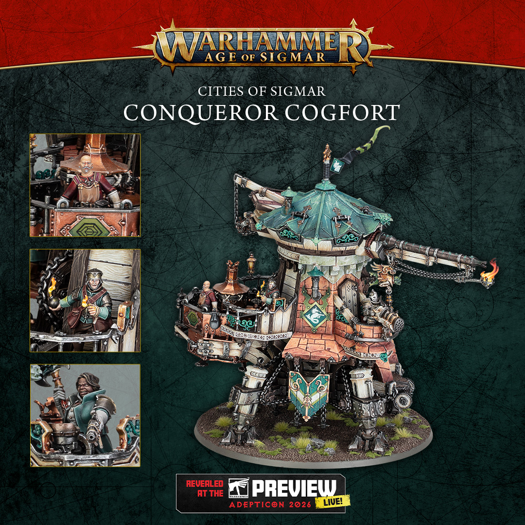 Conqueror Cogfort - Warhammer Age of Sigmar