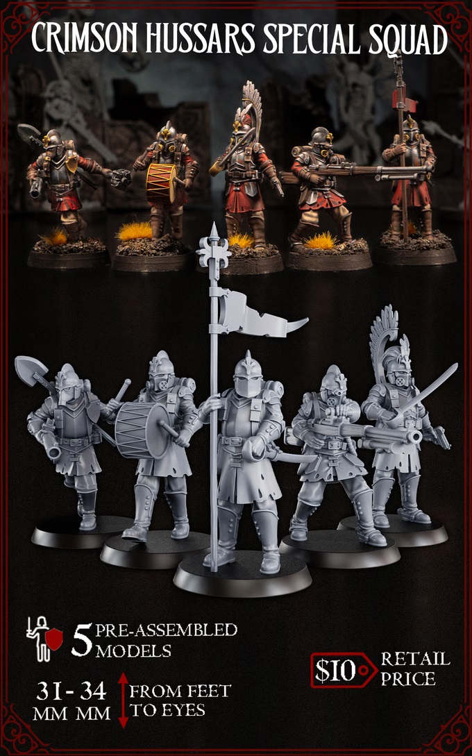 Crimson Hussars Squad - Bullet Basilica