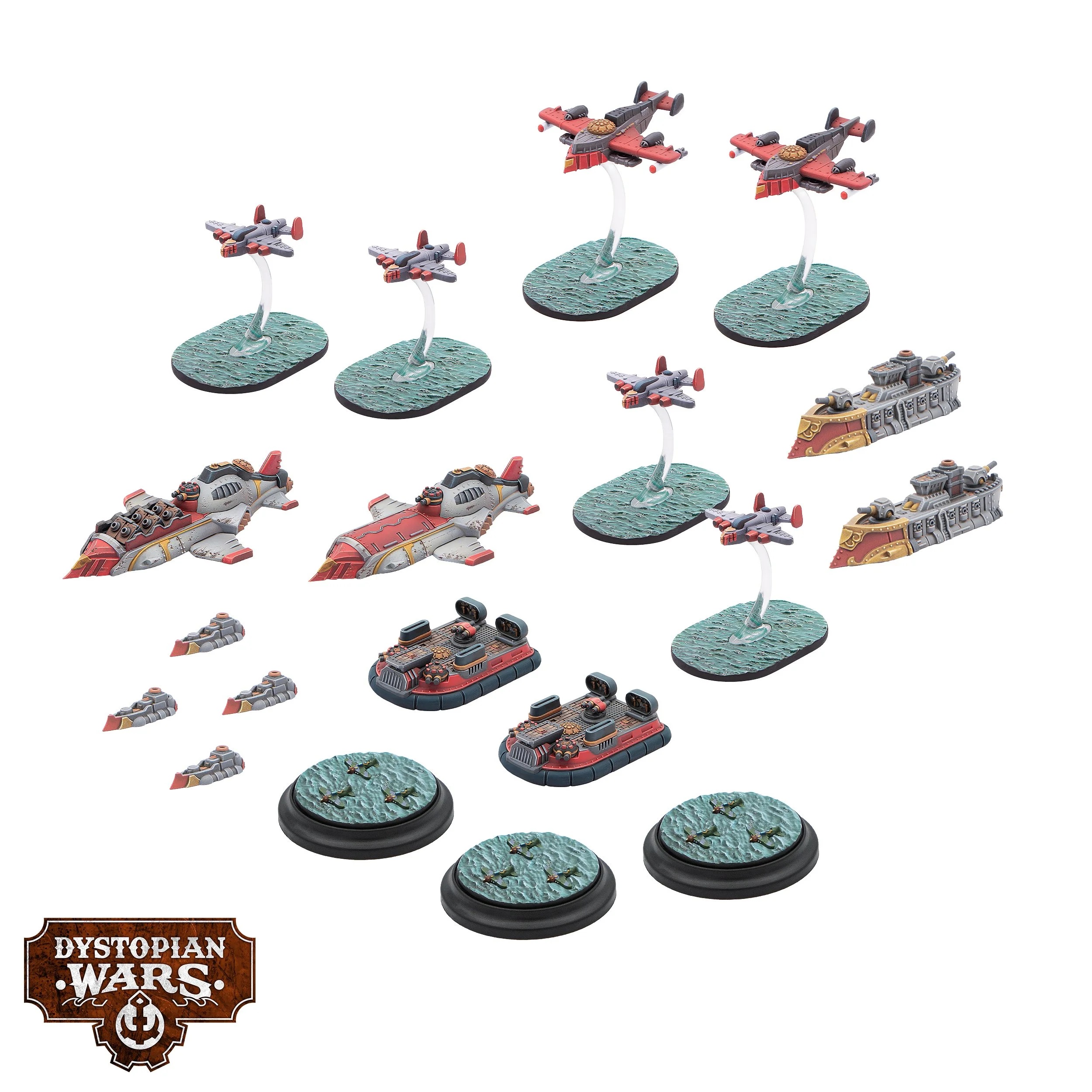 Dominion Support Squadrons Miniatures - Dystopian Wars
