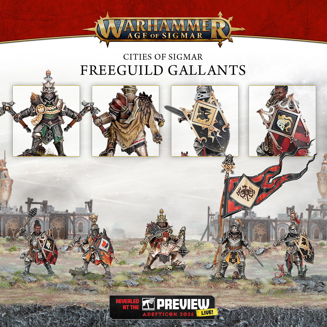 Freeguild Gallants - Warhammer Age of Sigmar