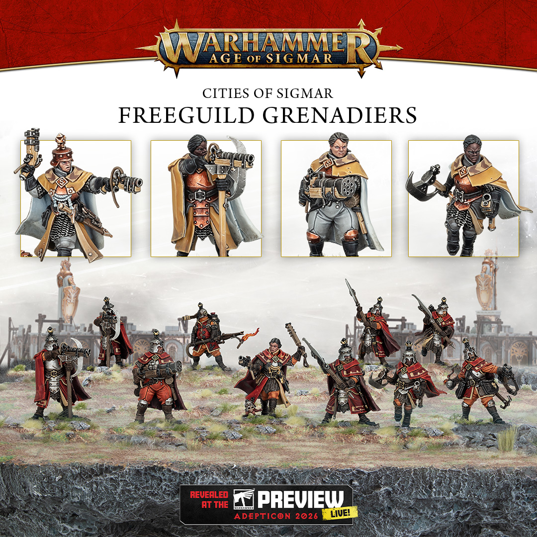 Freeguild Grenadiers - Warhammer Age of Sigmar