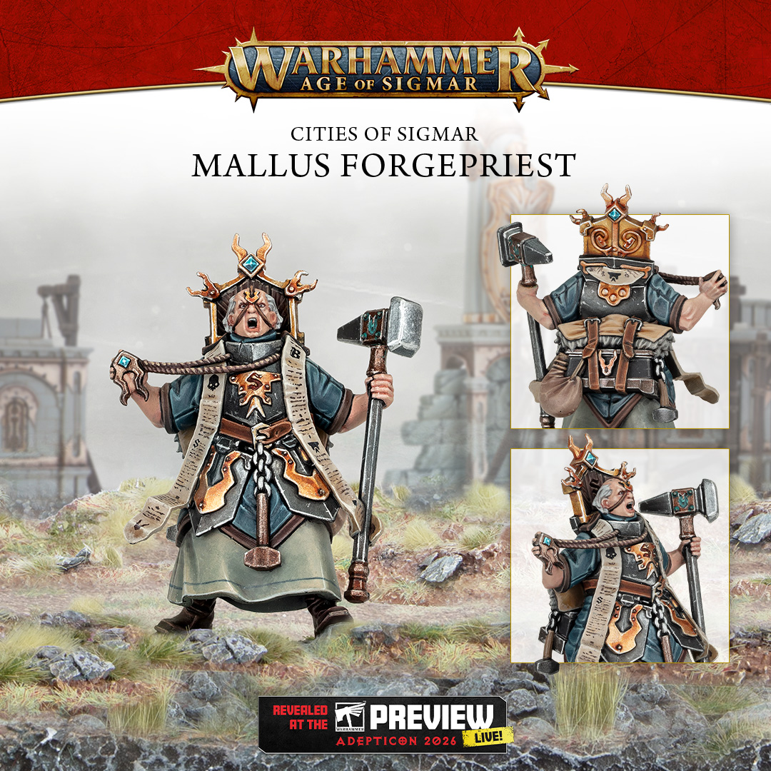 Mallus Forgepriest - Warhammer Age of Sigmar