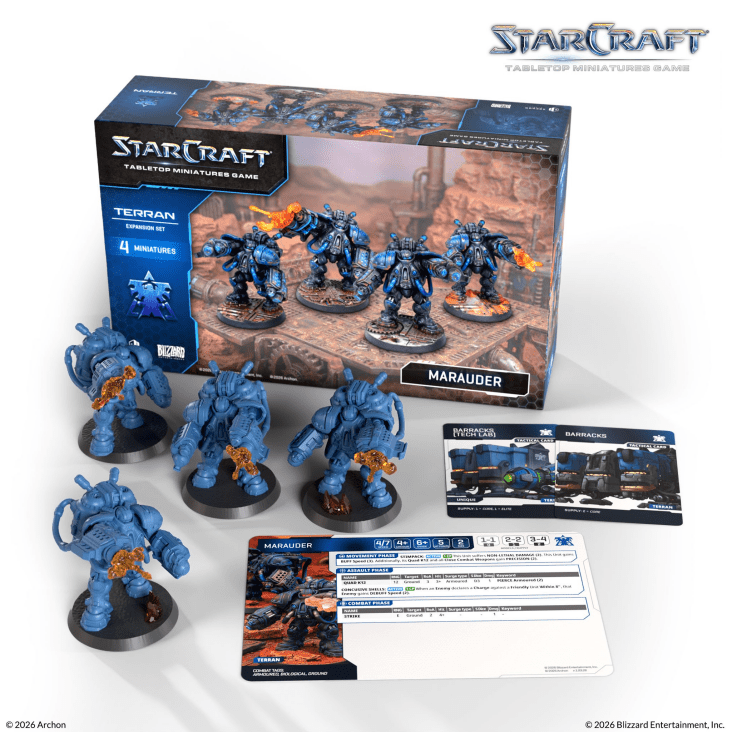 Marauders - StarCraft Tabletop Miniatures Game