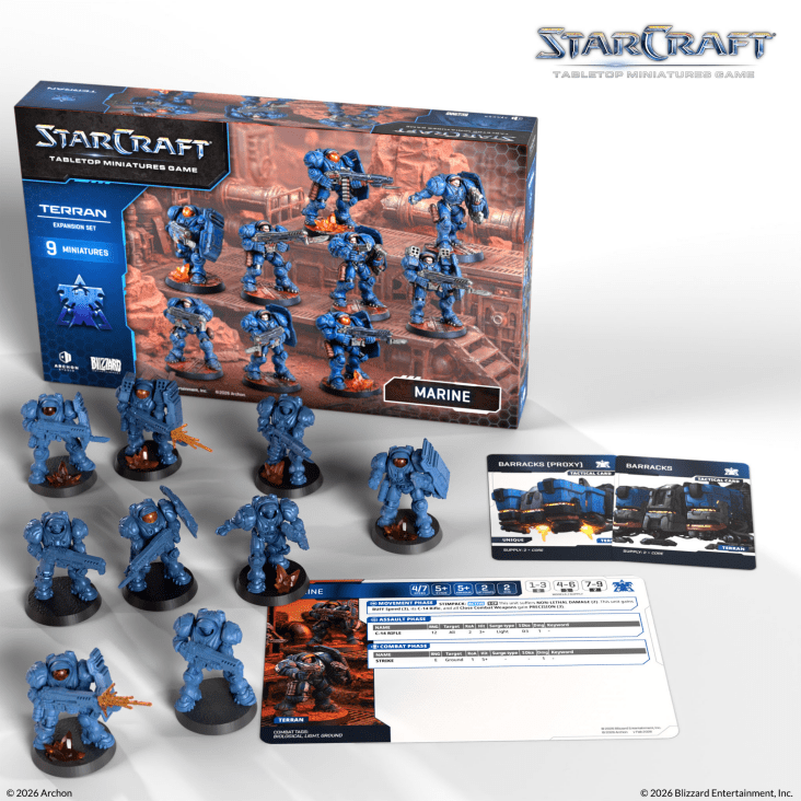 Marines - StarCraft Tabletop Miniatures Game