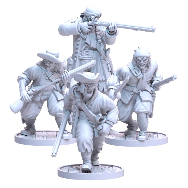 Pirates Buccaneer Guns Upgrade - Firelock Games