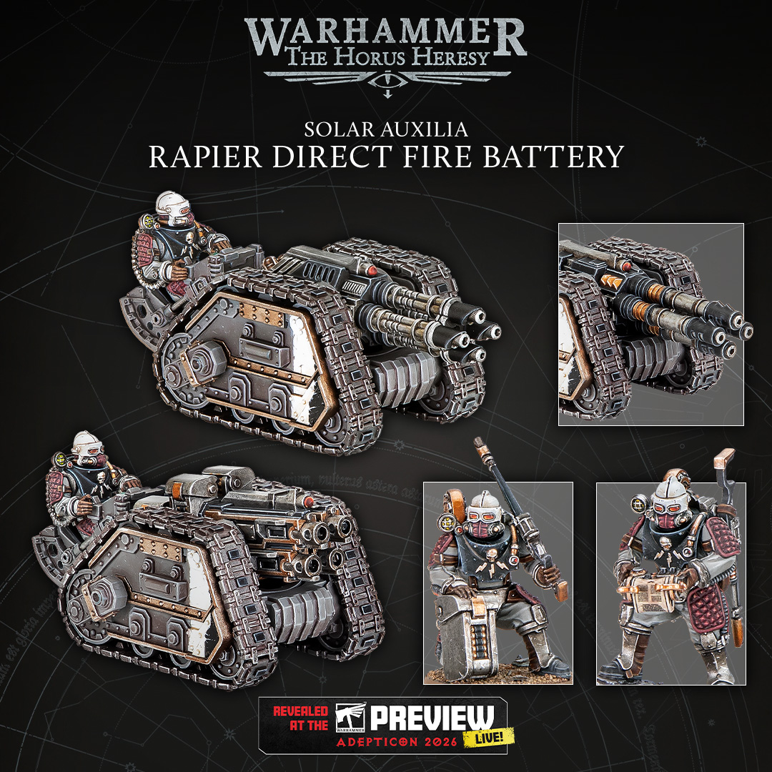 Rapier Direct Fire Battery - Warhammer The Horus Heresy
