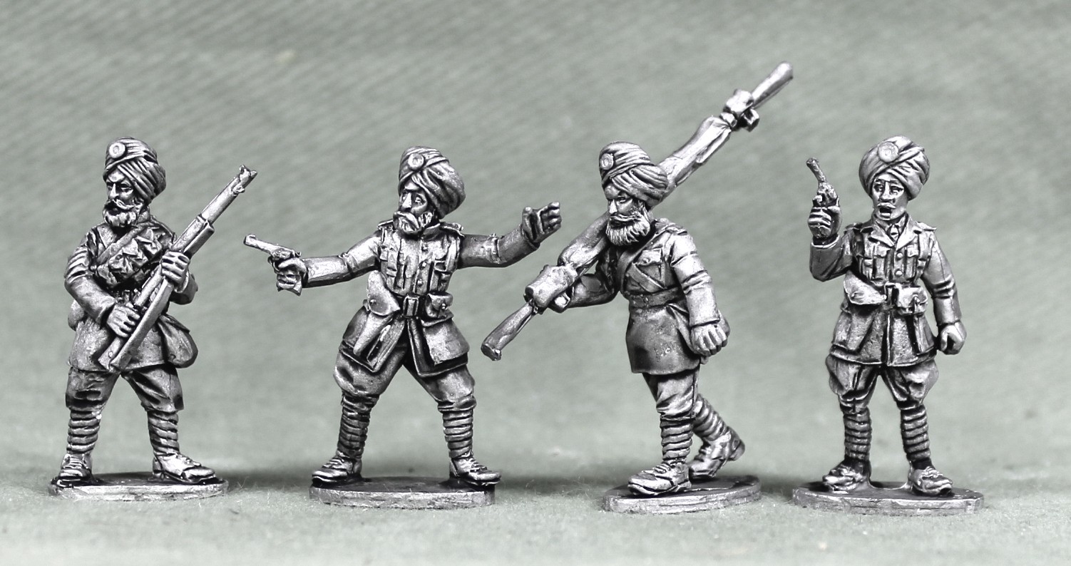 Sikh Infantry Command - Empress Miniatures
