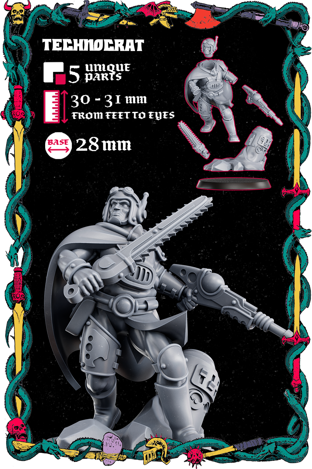 Technokrat - Warpland - Taiga Miniatures