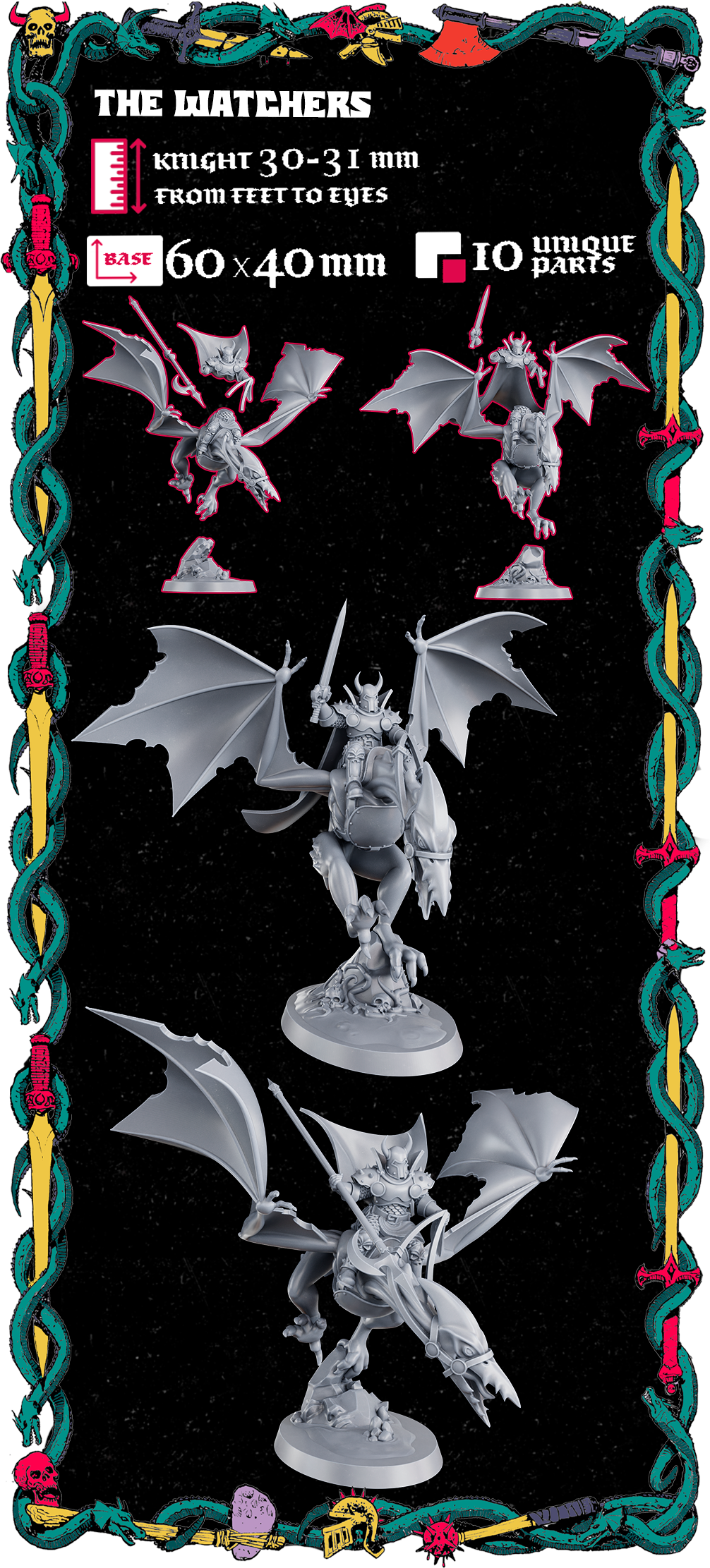 The Watchers - Warpland - Taiga Miniatures