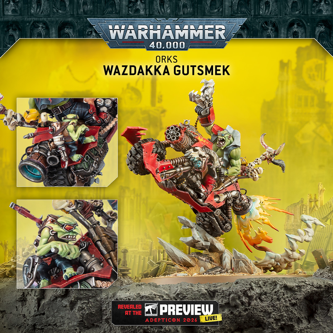 Wazdakka Gutsmek - Warhammer 40K