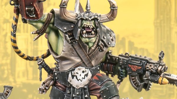 New Multi-Part Ork Warboss Previewed For Warhammer 40,000