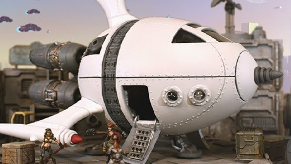 Soar Through The Cosmos With Bombshell’s Scout Ship Kit