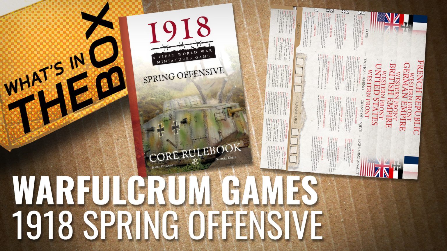 Spring Offensive Plan 1918 Spring Offensive Wargame | Full Rules Overview with John & Gerry ...