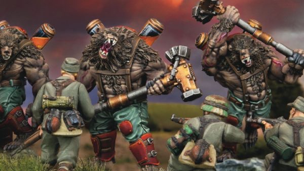 Automated Infantry & Snarling Ursus For Warlord Games’ Konflikt ’47