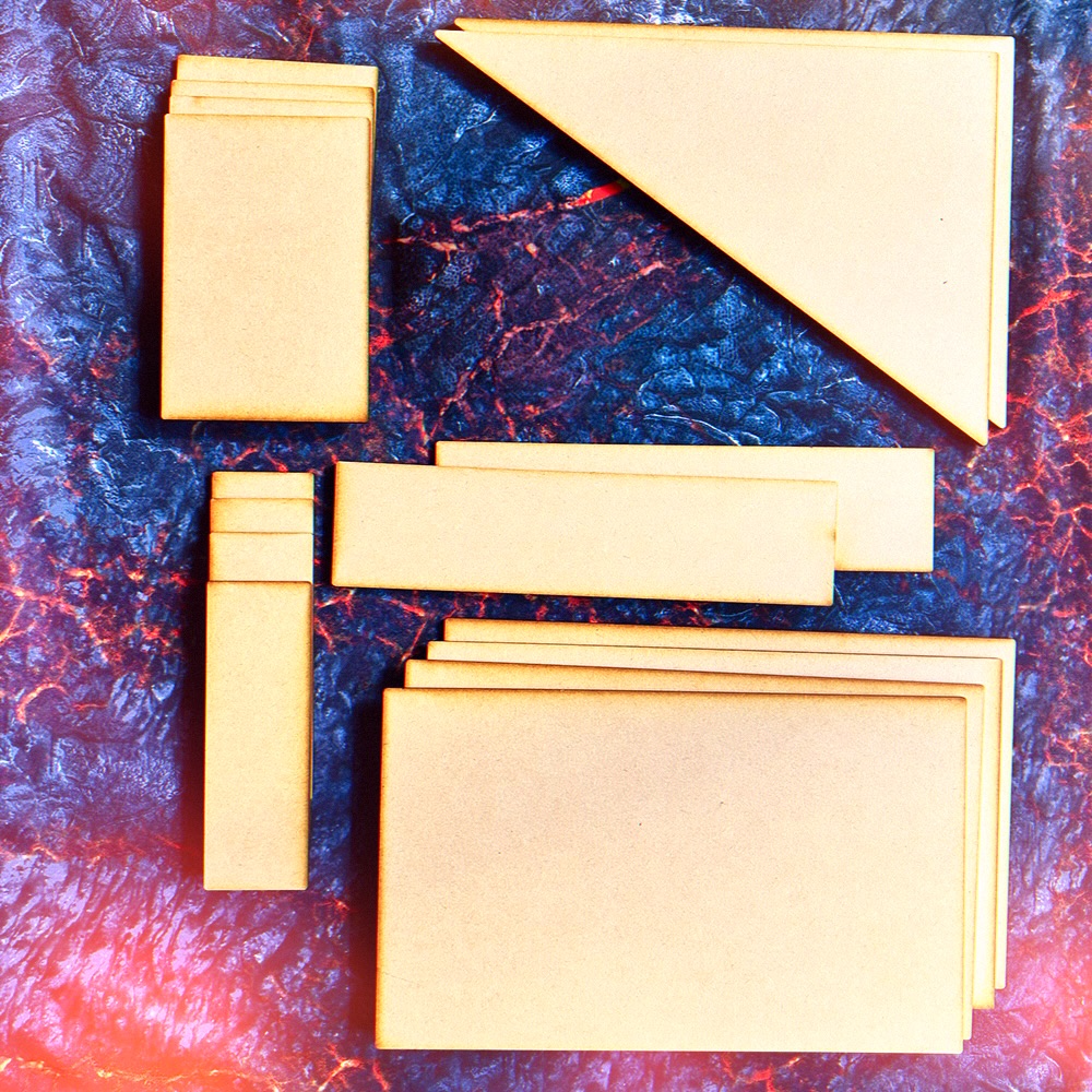 11th Edition Mission Terrain Templates - Battle Kiwi