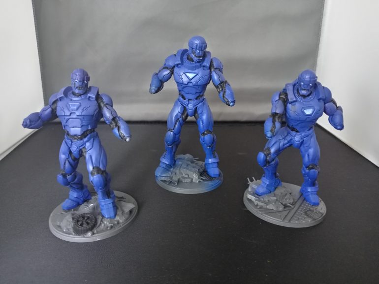 Once I've fixed my mistakes it's back to finding the right purple. I'm not planning on following a particular colour scheme, just going with what I like, but I'd like to find a suitable purple.