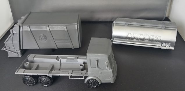 Might try and construct some additional payloads for the truck at some point.