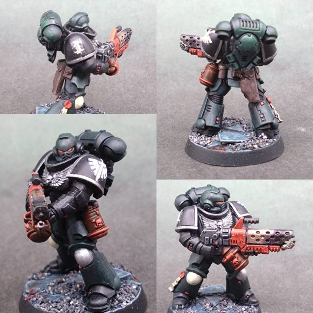 #80 - Dark Angel Marine w/flamer - Jonti