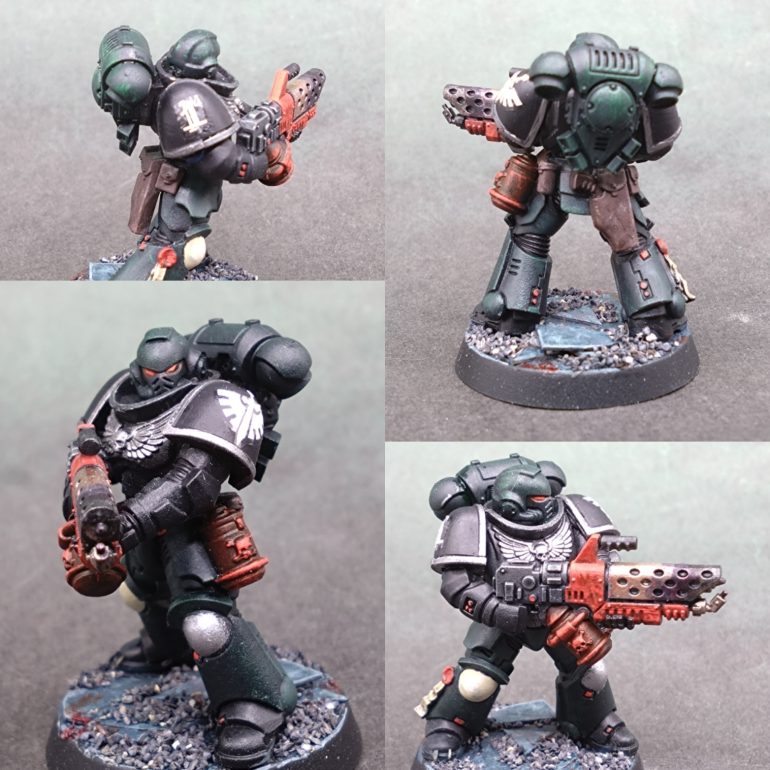 #80 - Dark Angel Marine w/flamer - Jonti