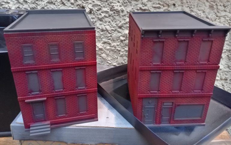 I consider my work 'adequate' on the two buildings.