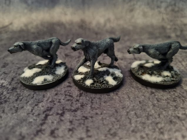 My wild grey dogs. Love how cool these look!